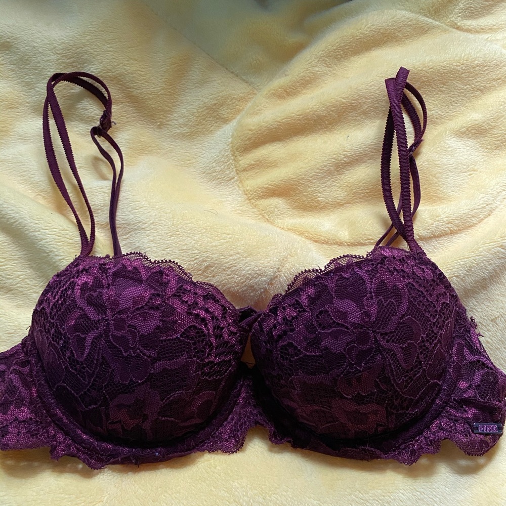 🥀MAROON push up bra!